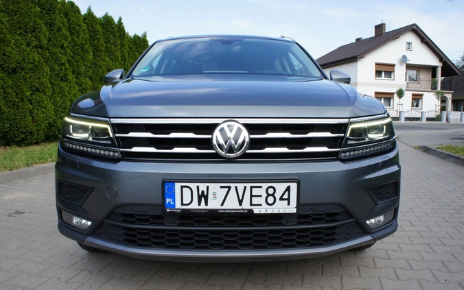 Volkswagen Tiguan Allspace cena 98500 przebieg: 205900, rok produkcji 2019 z Świątniki Górne małe 121